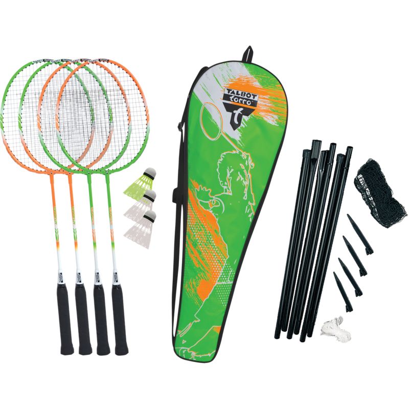 Talbot Torro Set 4 Attacker Plus 2022 Badmintonzubehör
