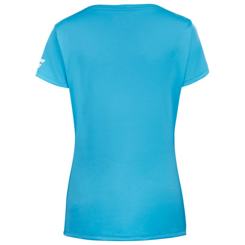 Babolat Play Cap Sleeve Top Women Cyan Blue Tennisshirt