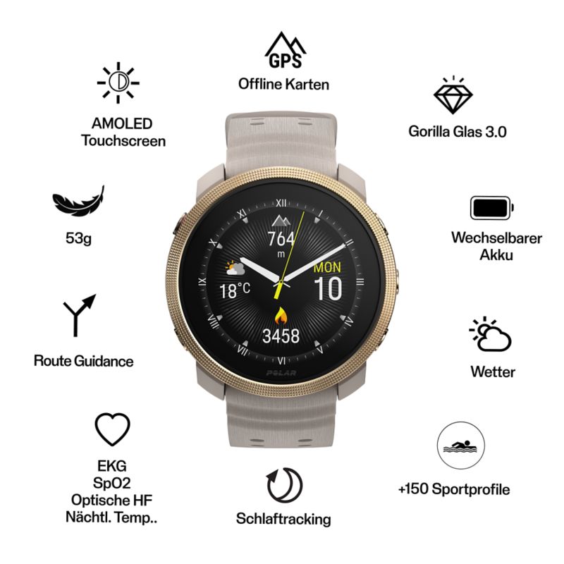Polar Vantage M3 Sportuhr