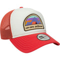 New Era Pink Patch Adventurer 9FORTY A-Frame Trucker Freizeitkappe