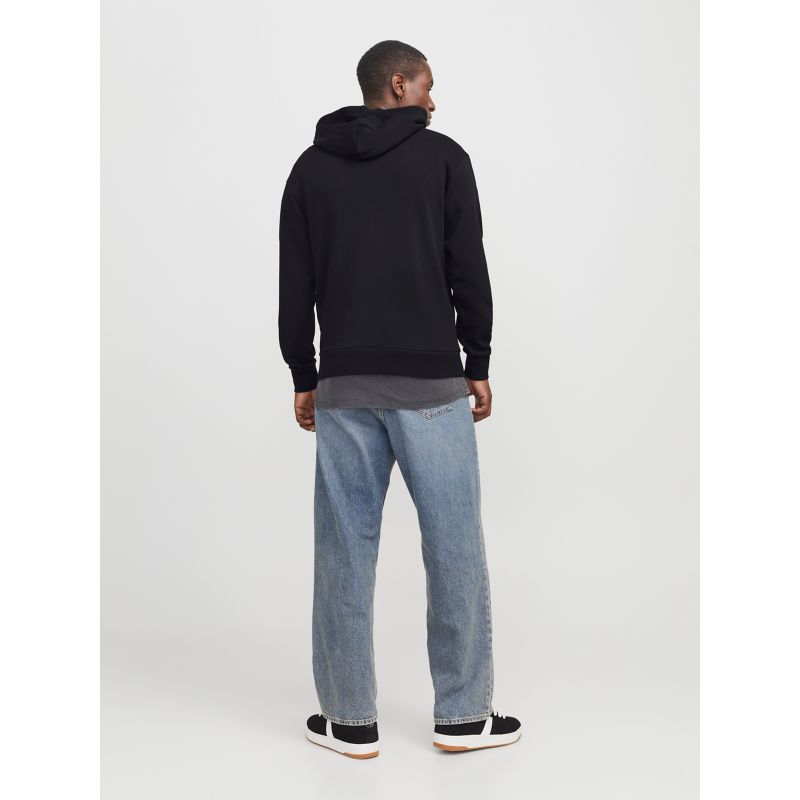 Jack &a; Jones Crop Graphic Hoody Pullover