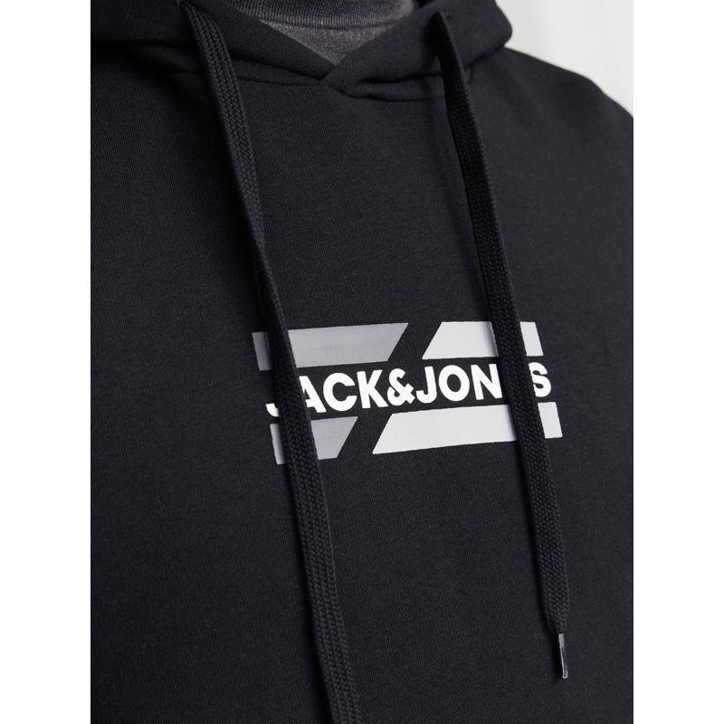 Jack &a; Jones Crop Graphic Hoody Pullover