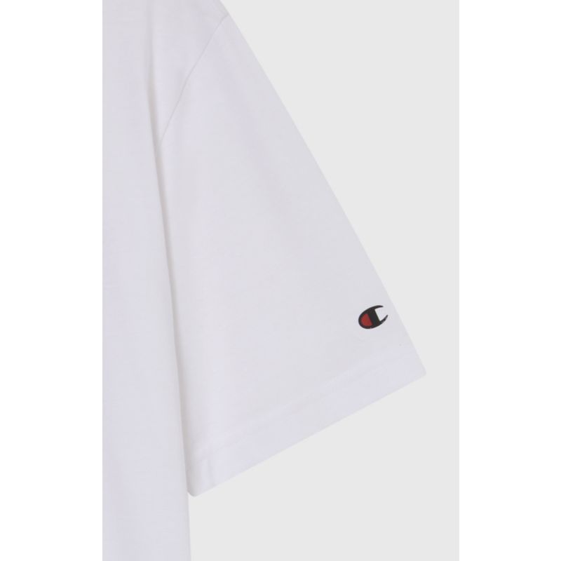 Champion BASICS Crewneck Large Logo T-Shirt