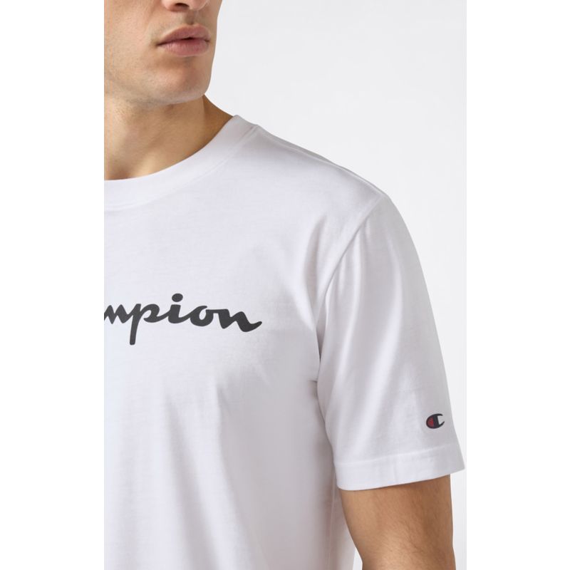 Champion BASICS Crewneck Large Logo T-Shirt