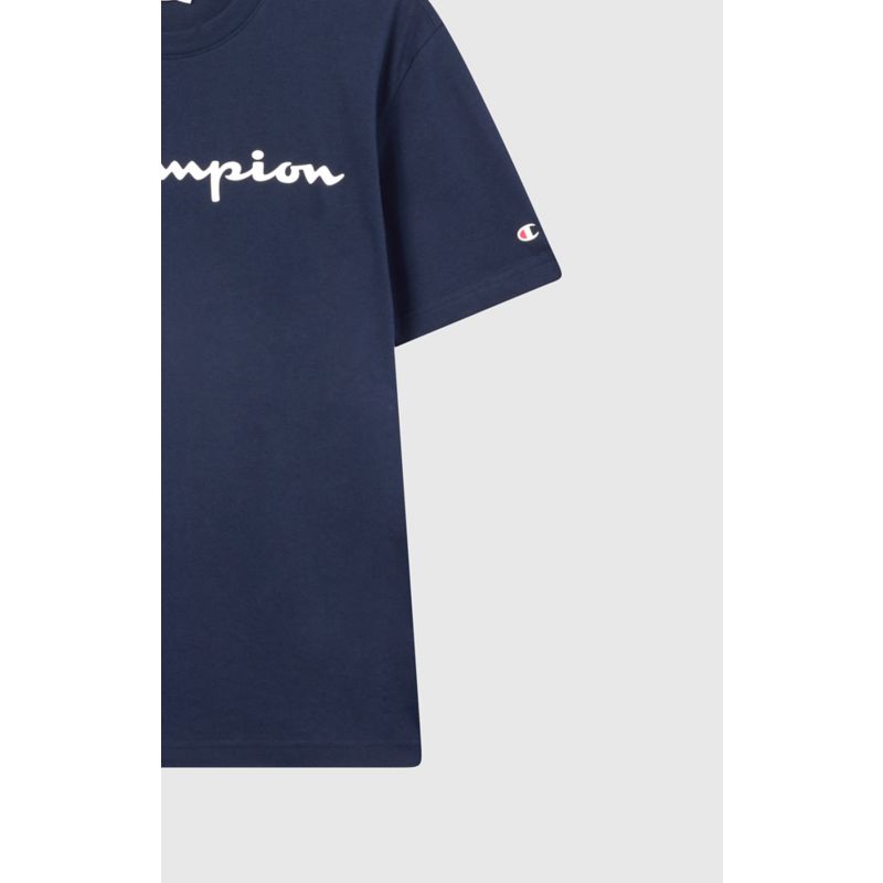 Champion BASICS Crewneck Large Logo T-Shirt