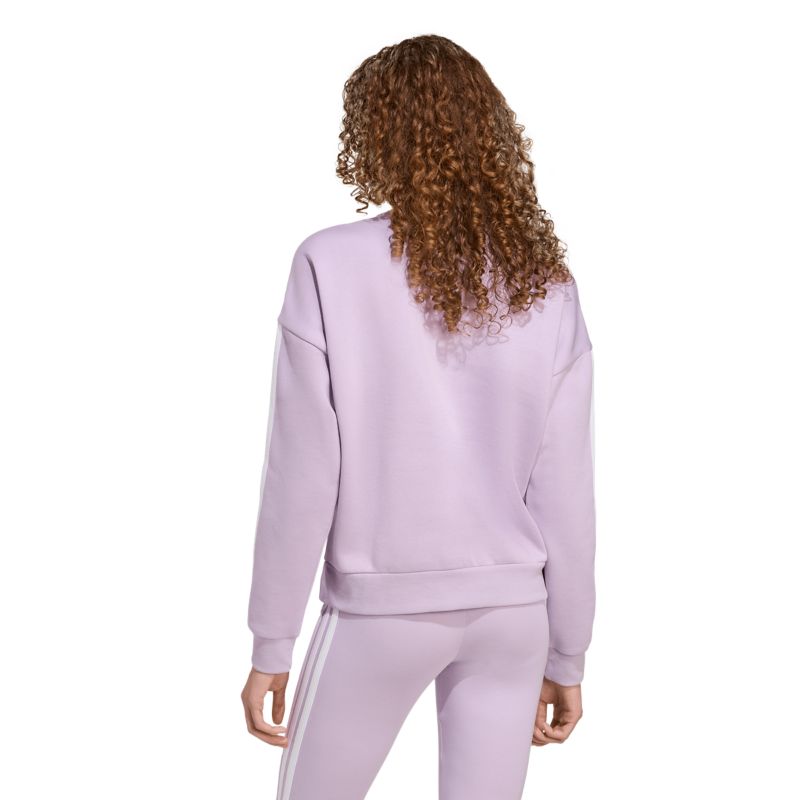 Adidas Essentials 3-Stripes Fleece Sweatshirt Pullover