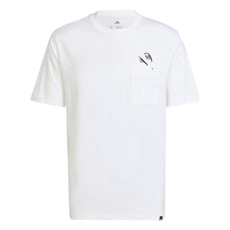 Adidas Lounge Slides Graphic Tee T-Shirt