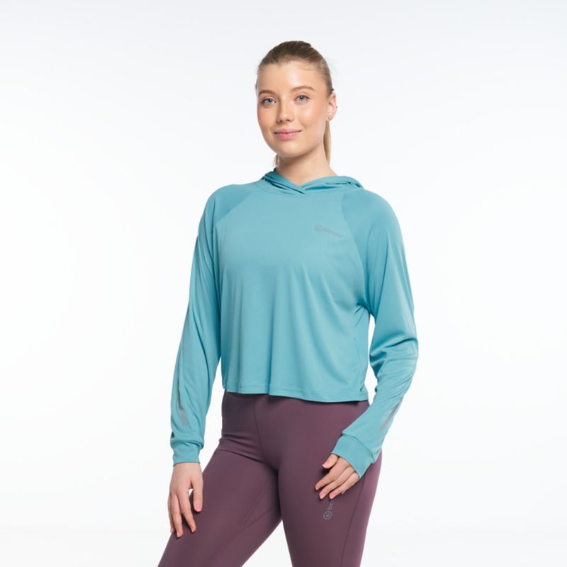 Benger RUNNING FUNKTIONSSHIRT MIT KAPUZE Laufshirt