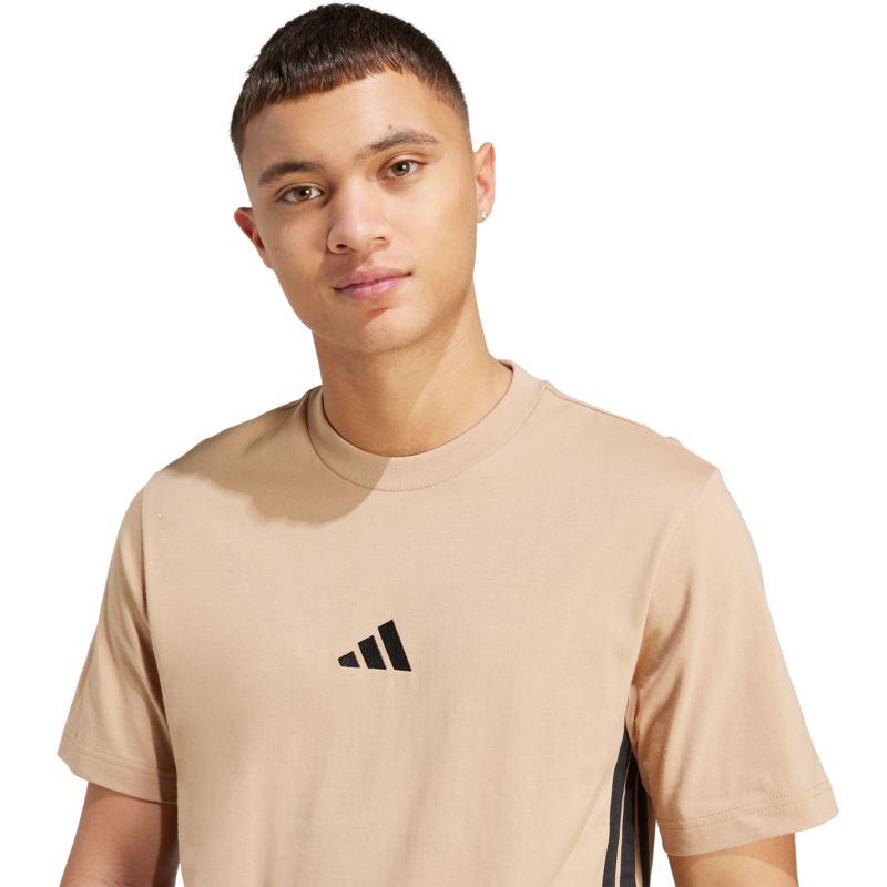 Adidas Essentials 3-Stripes Single Jersey Tee T-Shirt