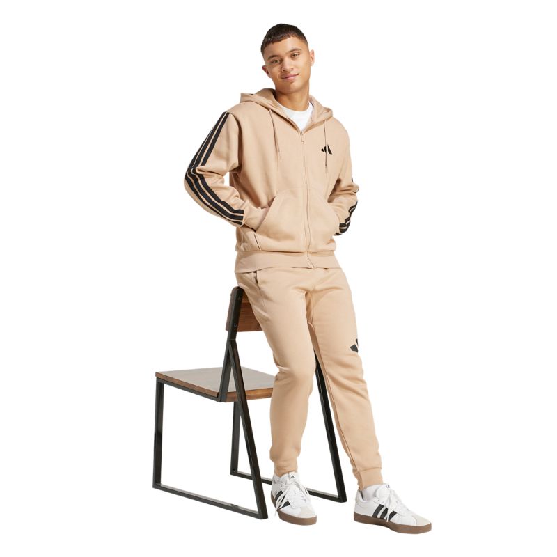 Adidas Essentials 3-Stripes Fleece Hoodie Pullover