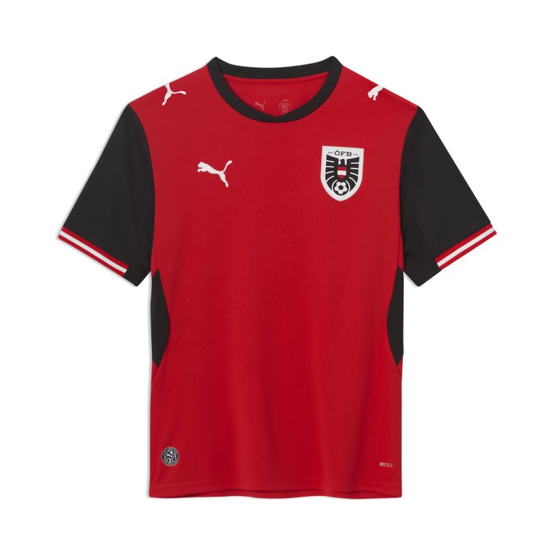 Puma Österreich Home Jersey Replica Jr Fußballtrikot