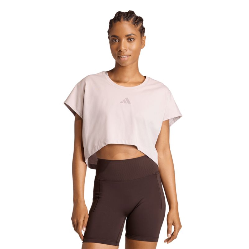 Adidas Power Workout Cropped Boxy 3-Stripes Tank Fitnessshirt