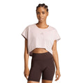 Adidas Power Workout Cropped Boxy 3-Stripes Tank Fitnessshirt