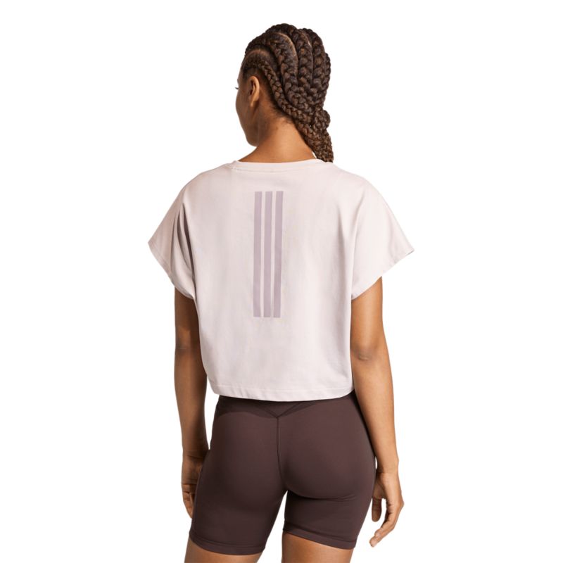 Adidas Power Workout Cropped Boxy 3-Stripes Tank Fitnessshirt