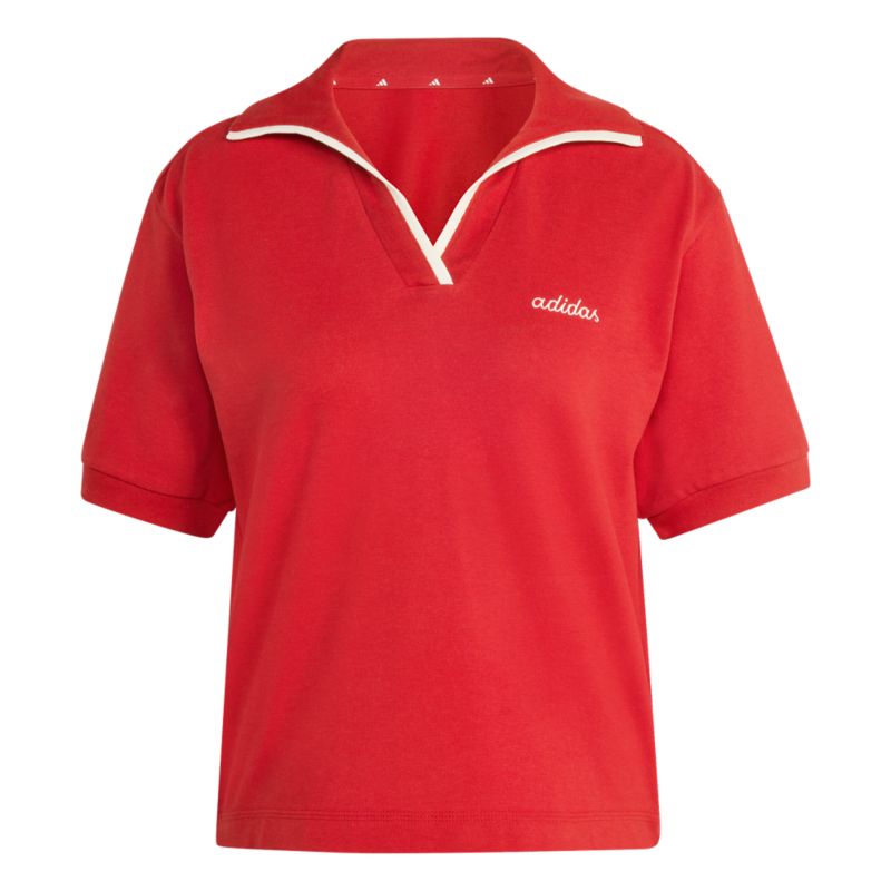 Adidas Seasonal Essentials Colorpop Polo with Embroidered Graphic Polo