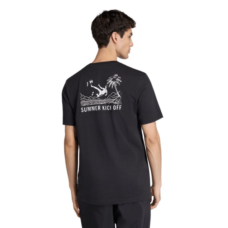 Adidas Summer Slides Sport Graphic Tee T-Shirt