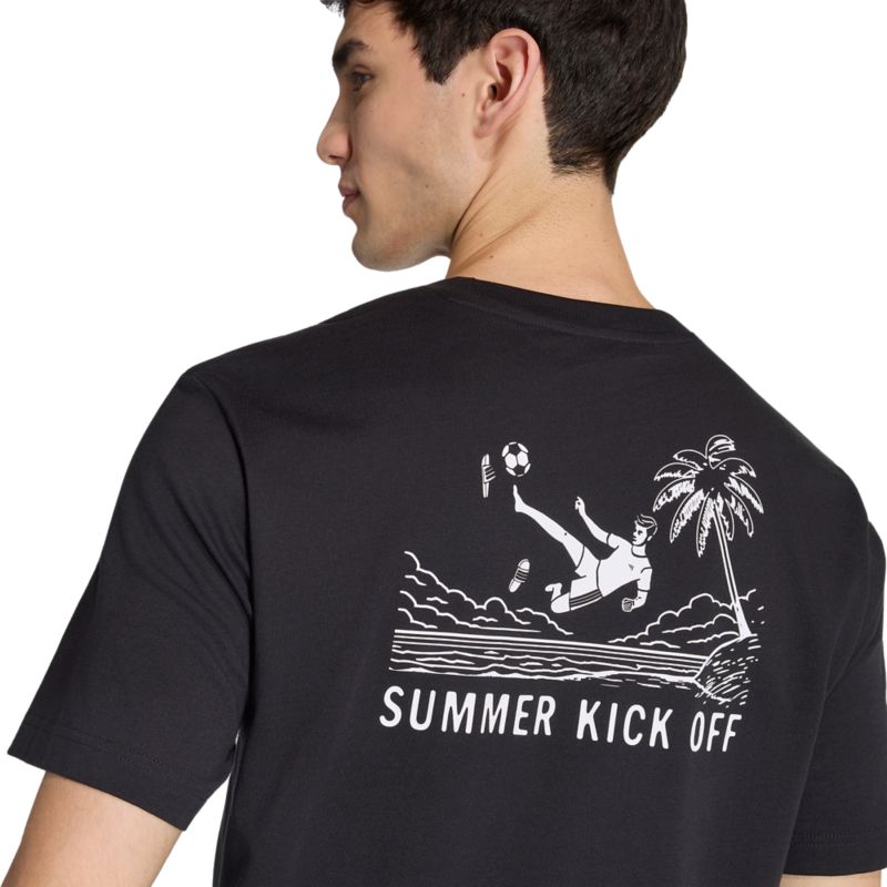 Adidas Summer Slides Sport Graphic Tee T-Shirt