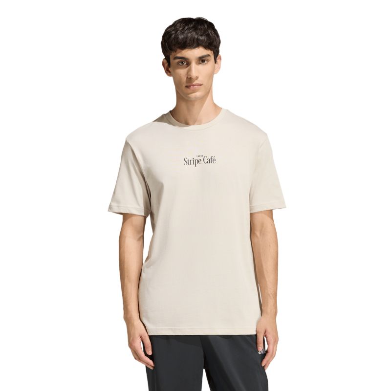 Adidas Coffee Cafe Donut Box Graphic Tee T-Shirt