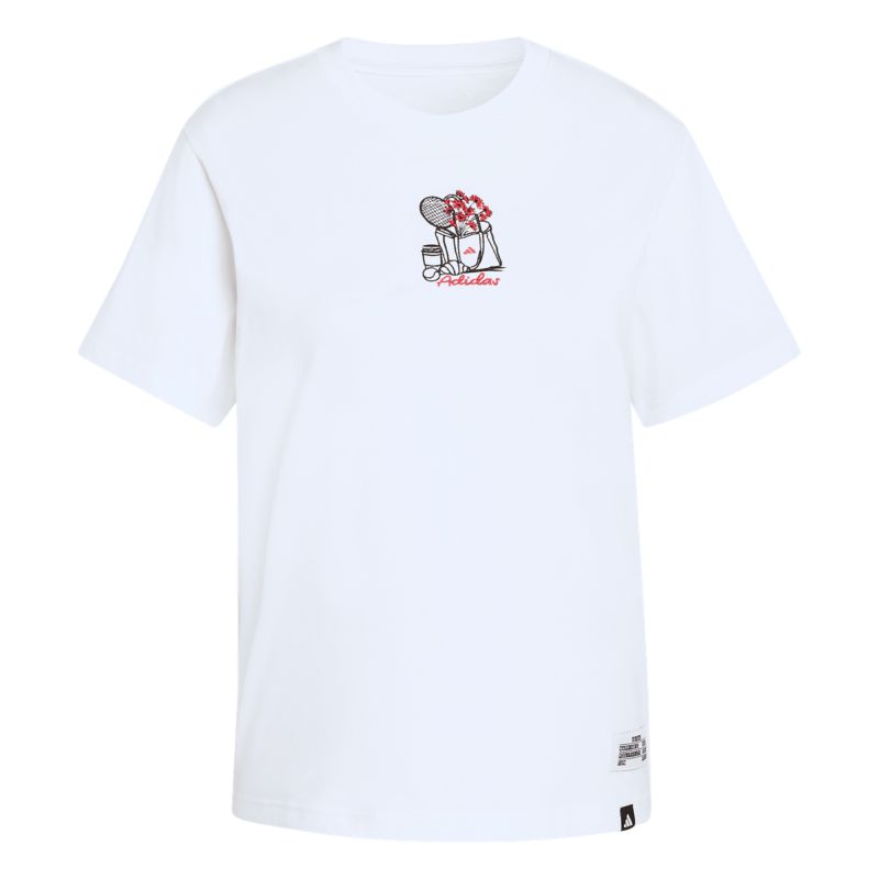 Adidas Mini Embroidery Graphic Tee T-Shirt
