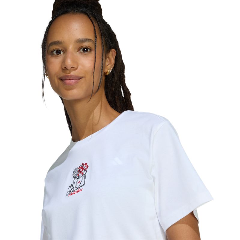 Adidas Mini Embroidery Graphic Tee T-Shirt