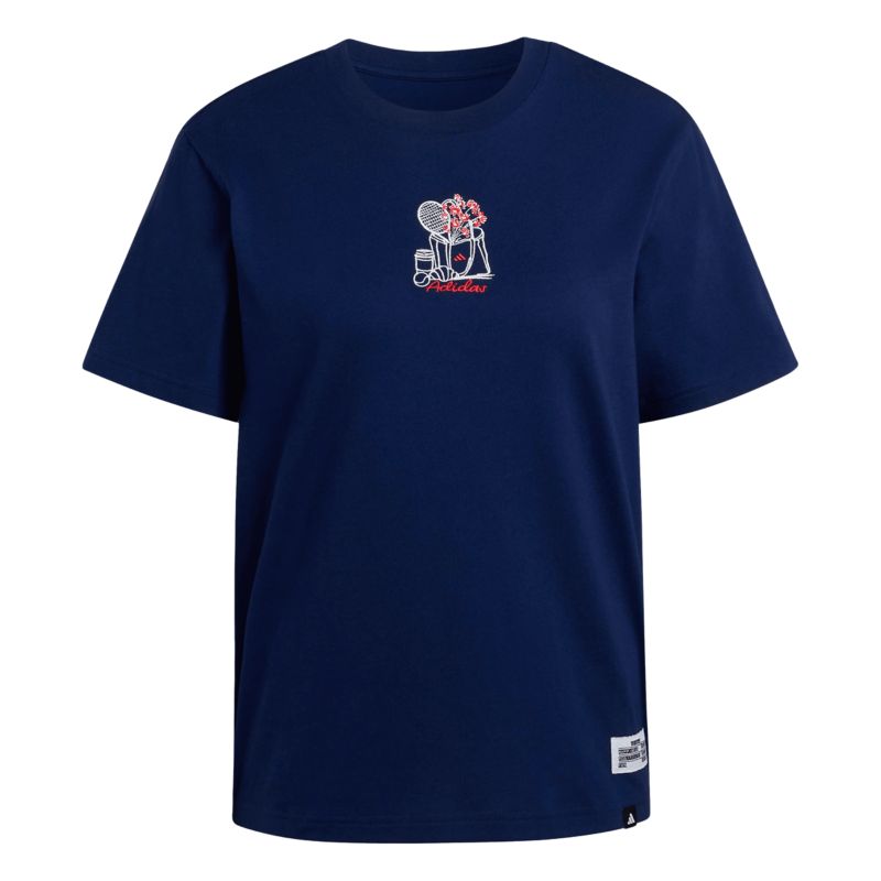 Adidas Mini Embroidery Graphic Tee T-Shirt