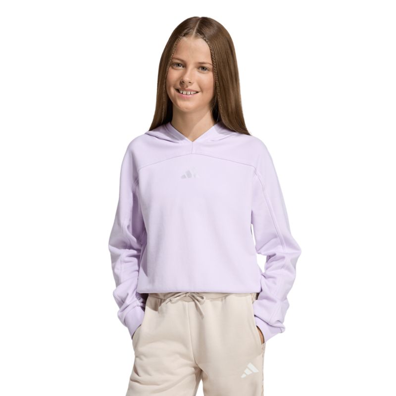 Adidas Junior Girl Holiday Glam Cropped Sweatshirt Hoodysweater Kinder