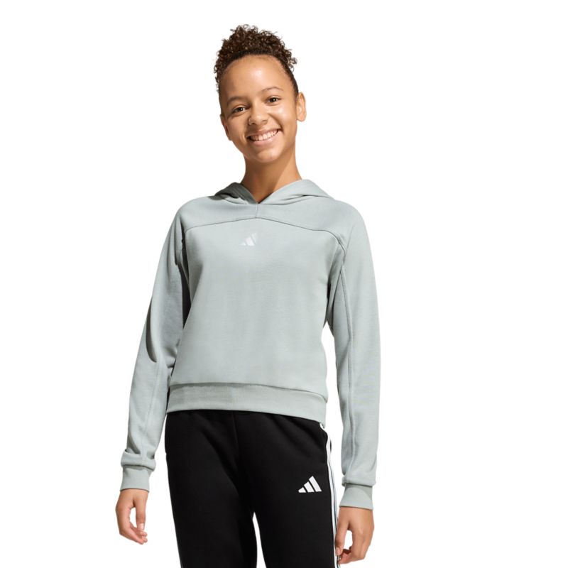 Adidas Junior Girl Holiday Glam Cropped Sweatshirt Hoodysweater Kinder
