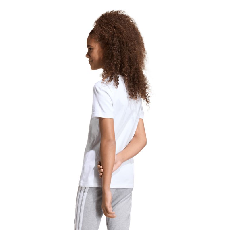 Adidas Junior Girls Animal Print Graphic Tee T-Shirt