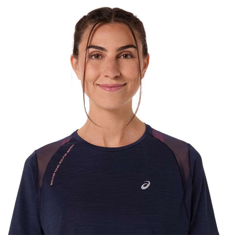 ASICS ROAD Shortsleeve Top Laufshirt