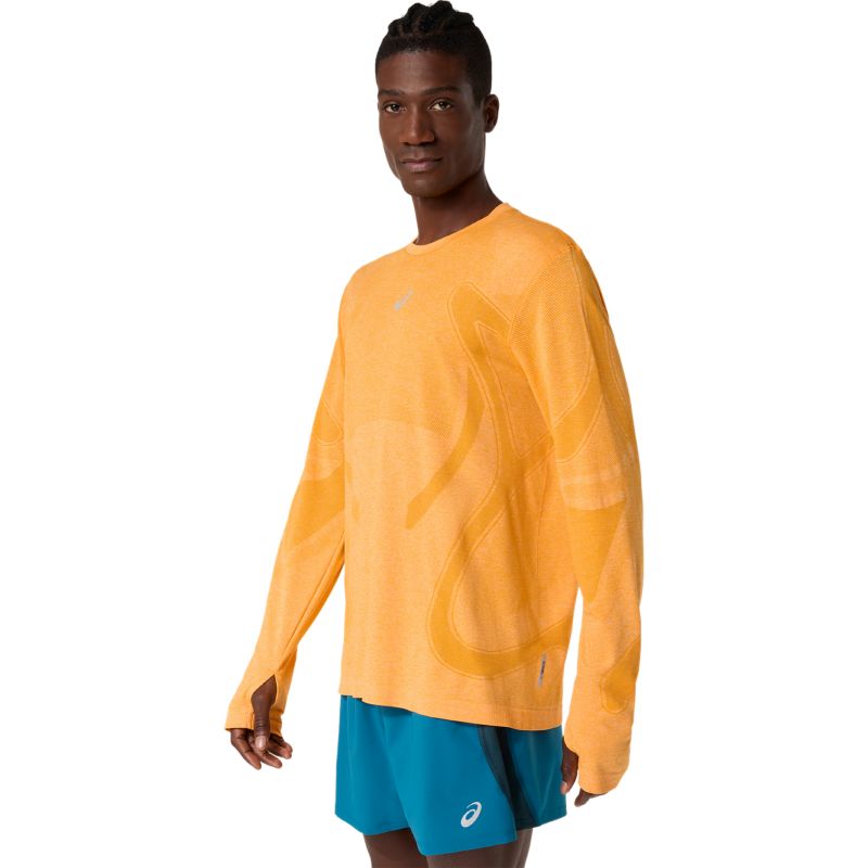 ASICS Road Seamless Longsleeve Top Laufshirt