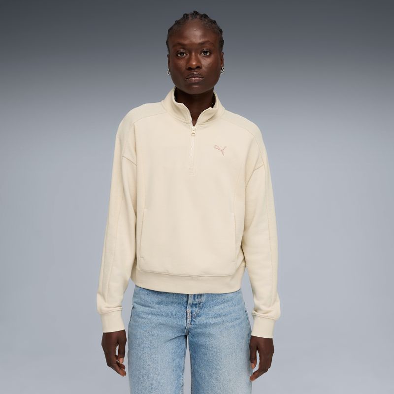 Puma PUMA CLASS Relaxed Half-Zip Crew Pullover