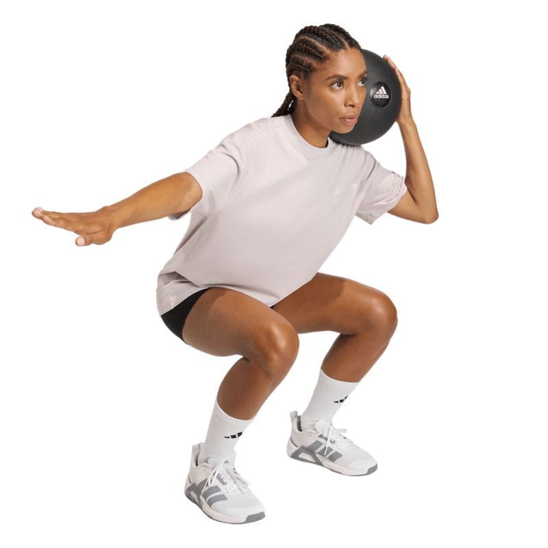 Adidas Power Essentials Workout Oversize Tee Fitnessshirt