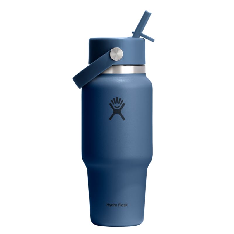 Hydro Flask 24oz Wide Flex Straw Travel Bottle Trinkflasche