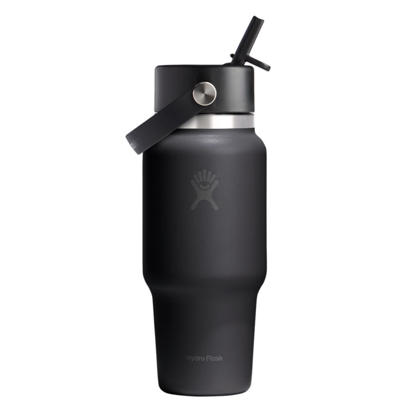 Hydro Flask 24oz Wide Flex Straw Travel Bottle Trinkflasche