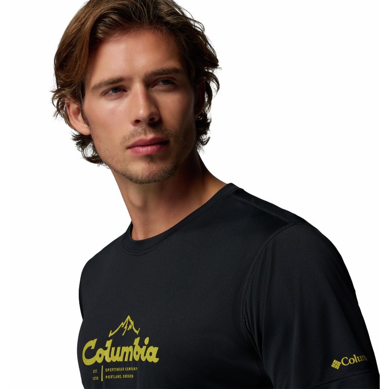 Columbia Zero Rules™ Light Shortsleeve Graphic Crew Funktionsshirt