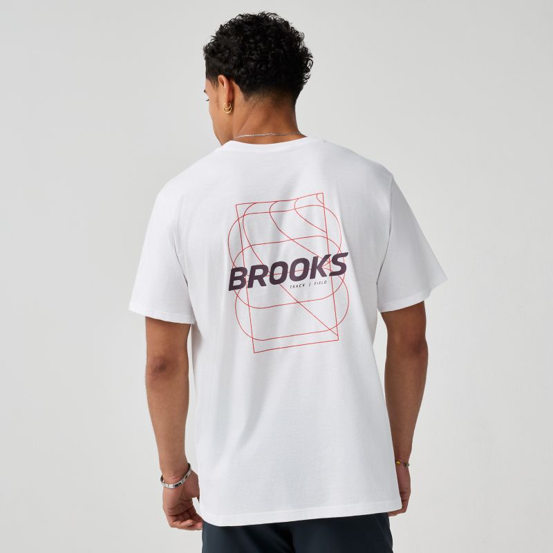 Brooks Graphic Short Sleeve Laufshirt