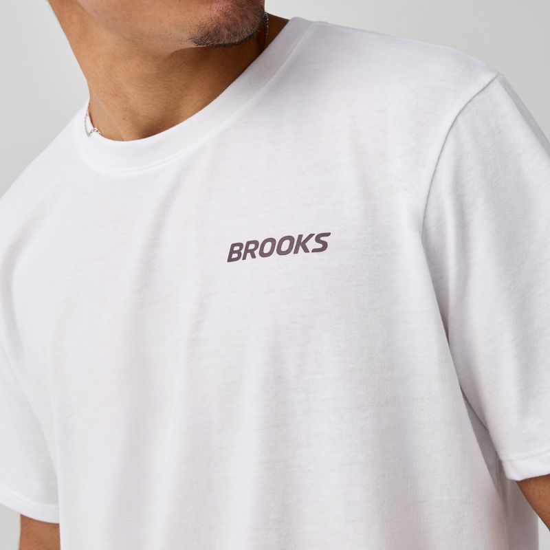 Brooks Graphic Short Sleeve Laufshirt