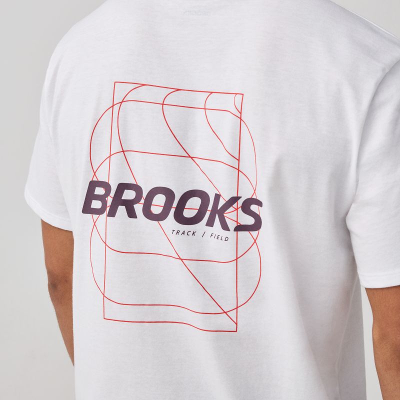 Brooks Graphic Short Sleeve Laufshirt