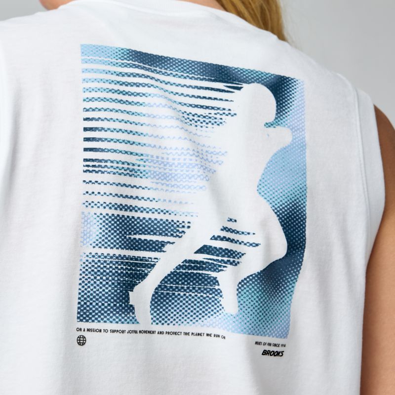 Brooks Graphic Tank Laufshirt
