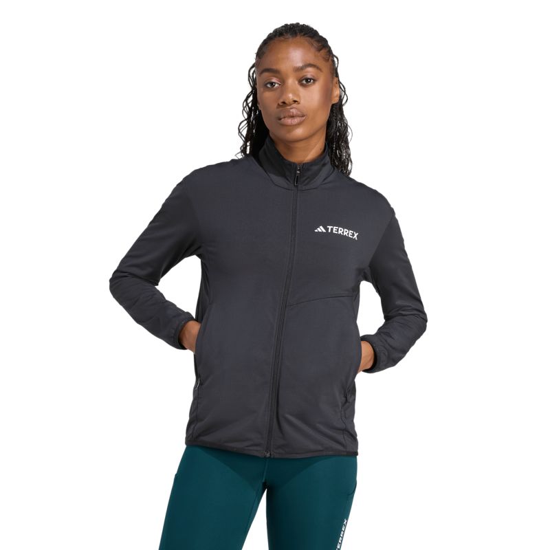 Adidas Terrex Terrex Multi CLIMAWARM Full Zip Tech Fleece Jacket Wanderjacke
