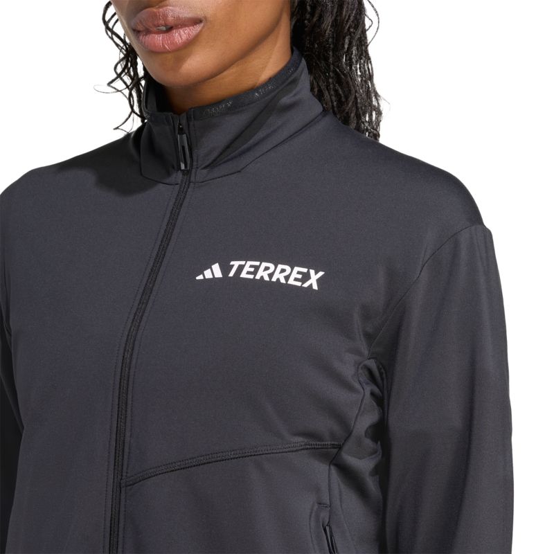 Adidas Terrex Terrex Multi CLIMAWARM Full Zip Tech Fleece Jacket Wanderjacke