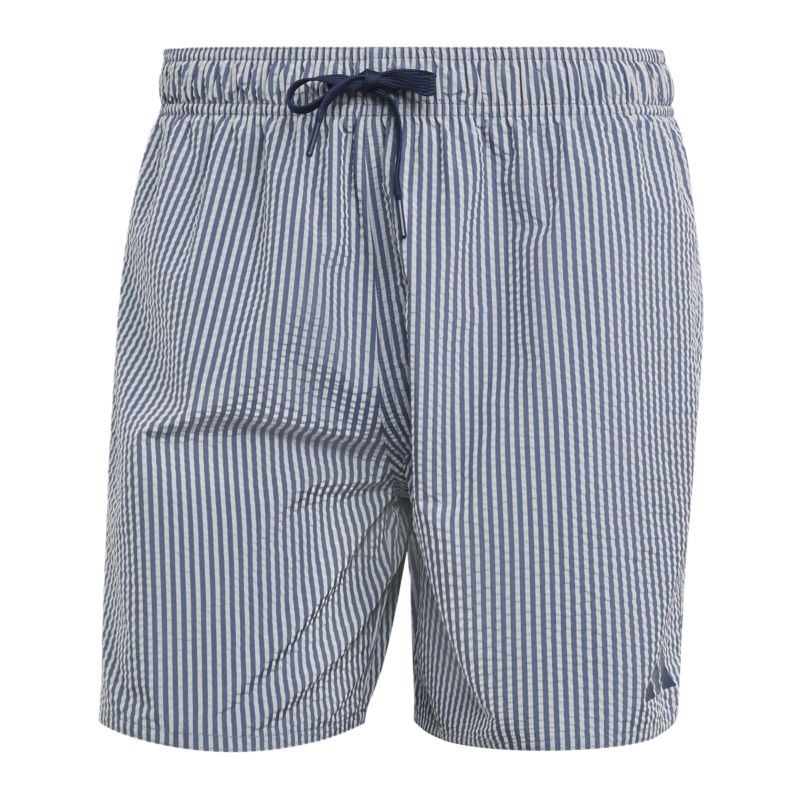 Adidas Seersucker Stripy Swim Shorts 5-Inch Badeshort