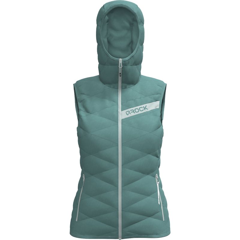 ROCK EXPERIENCE GOLDEN GATE 2.0 PACK HOODIE PADDED WOMAN VEST Gilet