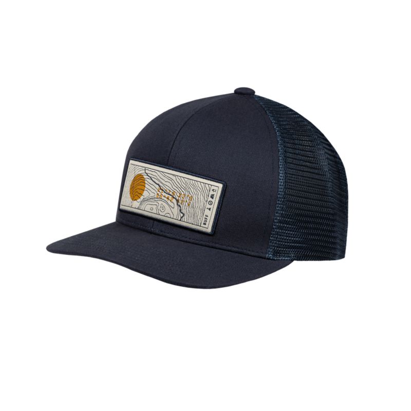 Buff EXPLORE TRUCKER CAP LEWEN NAVY Kappe