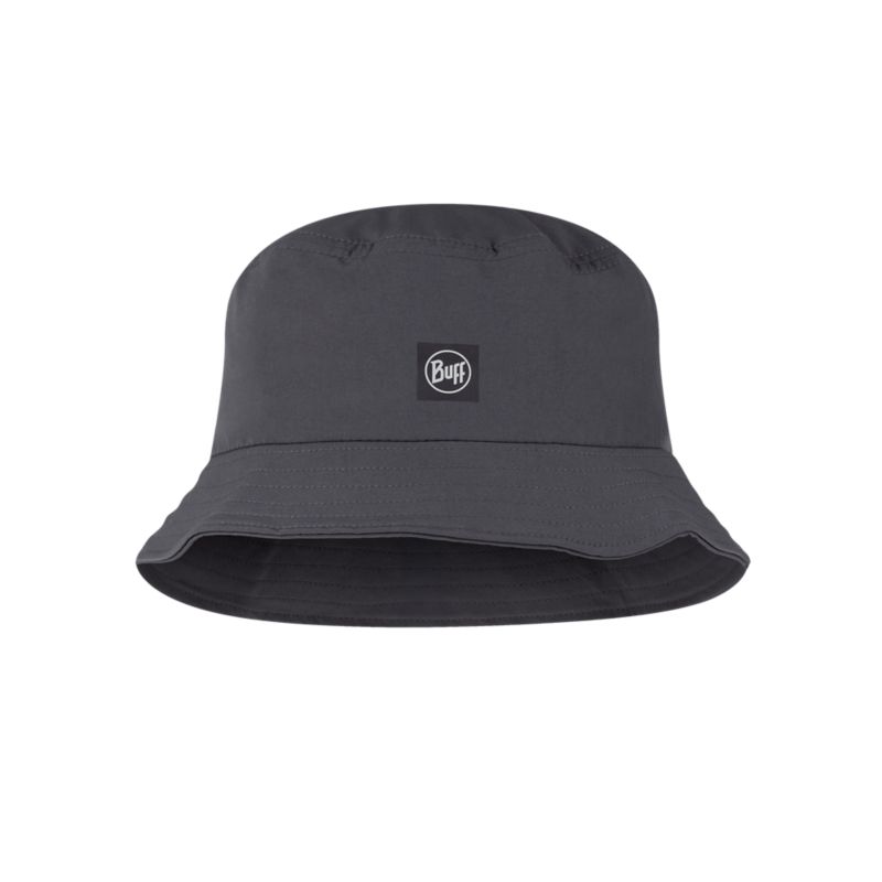 Buff ADVENTURE BUCKET HAT SOLID ASH Hut
