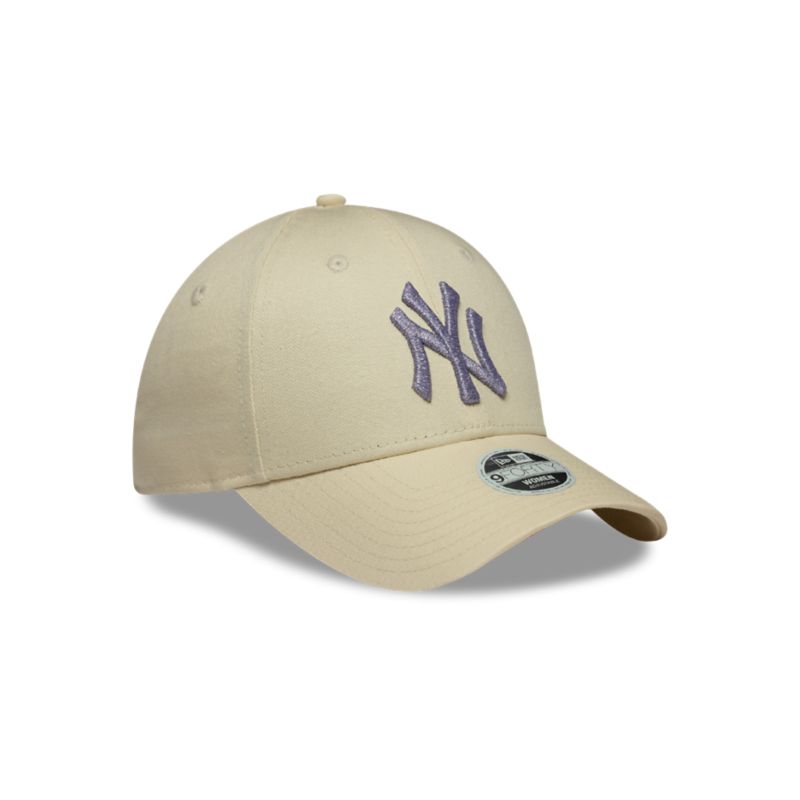New Era New York Yankees MLB Metallic Logo Damen 9FORTY Cap Freizeitkappe