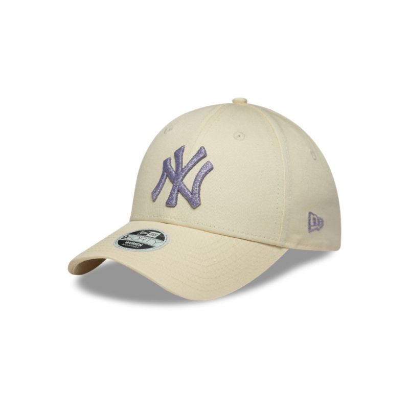 New Era New York Yankees MLB Metallic Logo Damen 9FORTY Cap Freizeitkappe