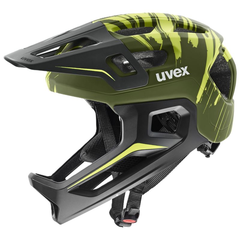 Uvex React Jr. Fullface Radhelm