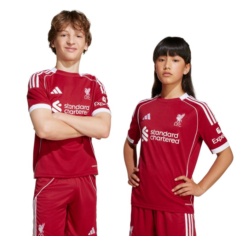 Adidas Liverpool FC 25/26 Heimtrikot Kids Fußballtrikot