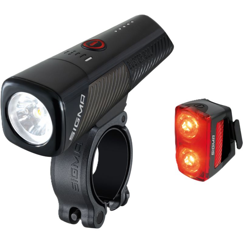 Sigma Akku Lichtset Buster 800 mit RL 150 Rücklicht Beleuchtung